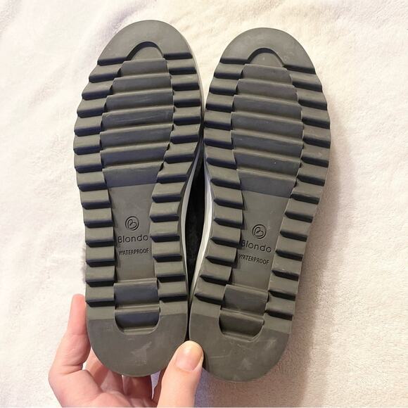 NWOT Blondo Waterproof Faux Fur Lined Slide In Slipper Size 5.5 - Picture 7 of 14